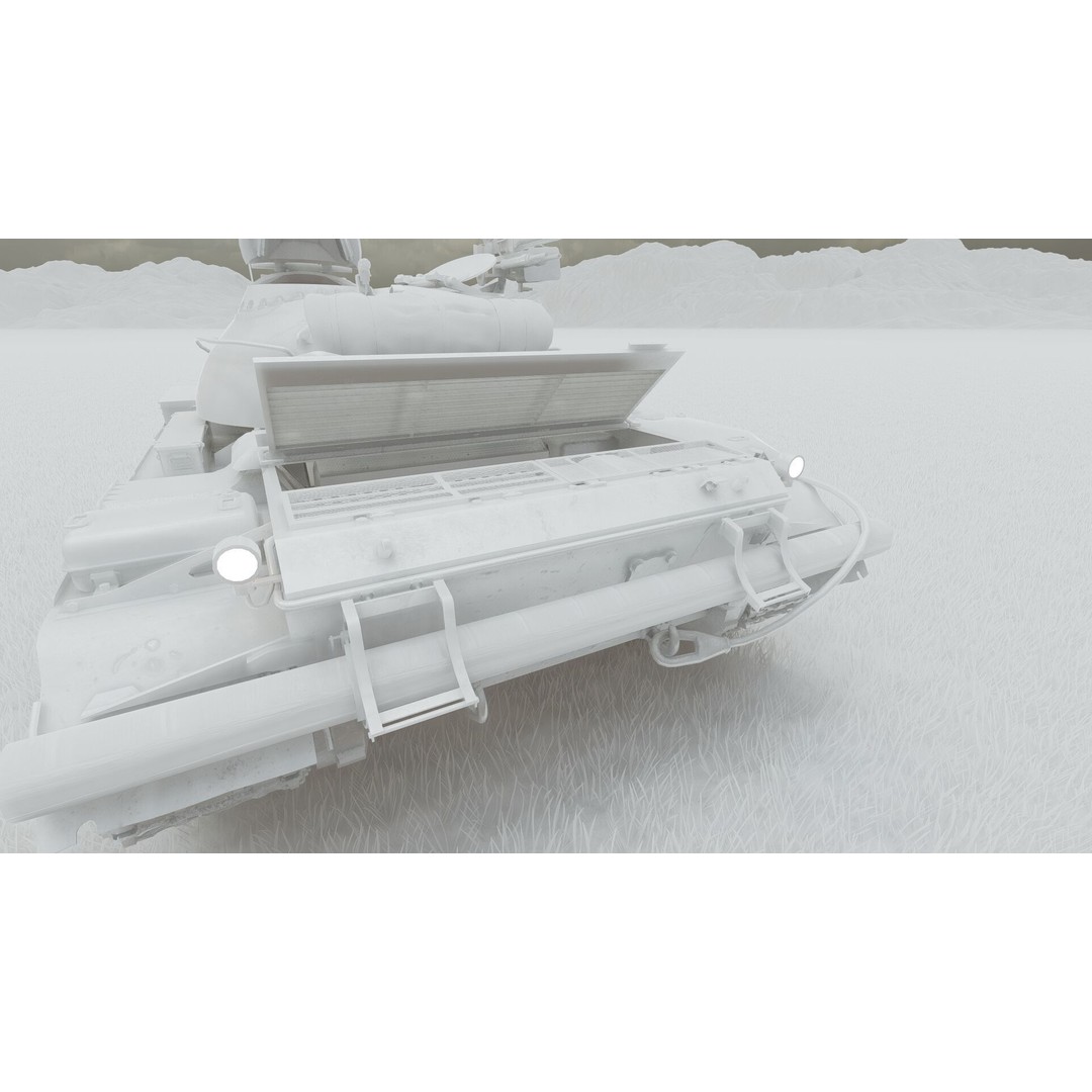 Type 59 Main Battle Tank 3D Model – Detailed Military Asset, Lumion Ready - View 34