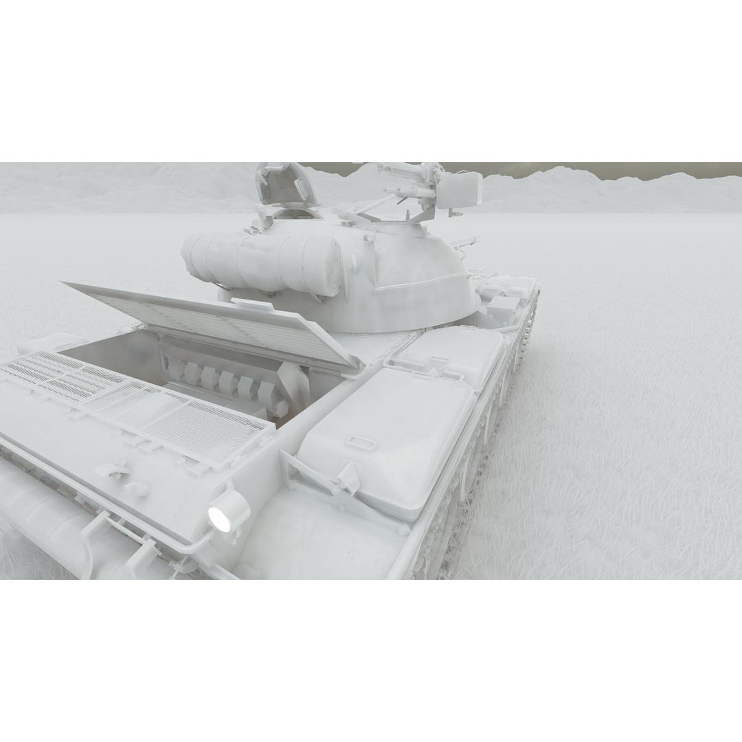 Type 59 Main Battle Tank 3D Model – Detailed Military Asset, Lumion Ready - View 35