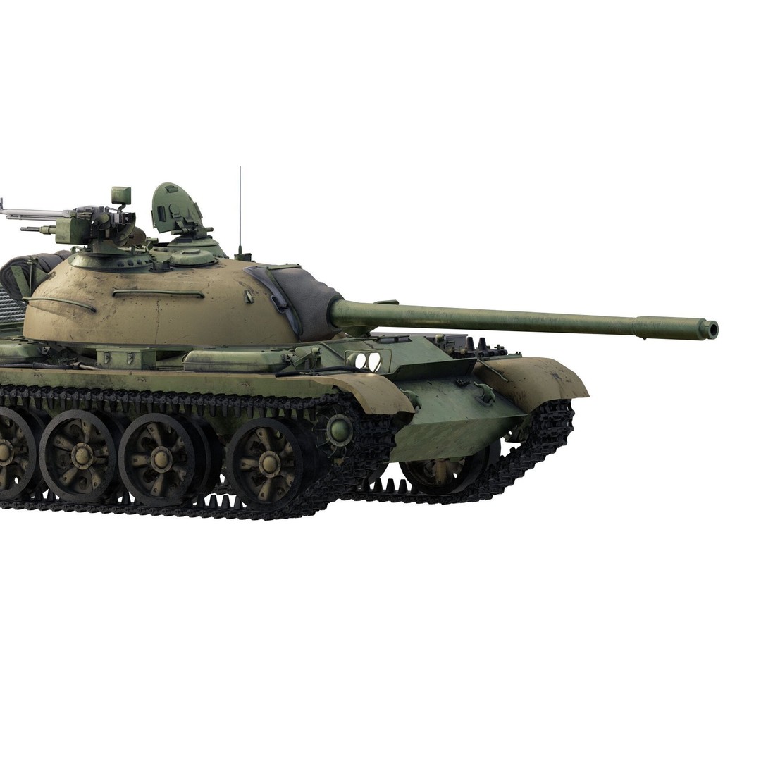 Type 59 Main Battle Tank 3D Model – Detailed Military Asset, Lumion Ready - View 4