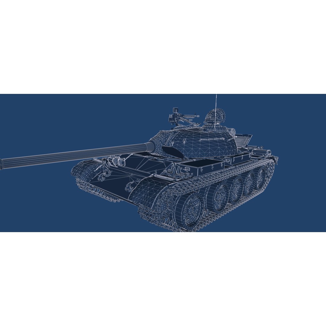 Type 59 Main Battle Tank 3D Model – Detailed Military Asset, Lumion Ready - View 43