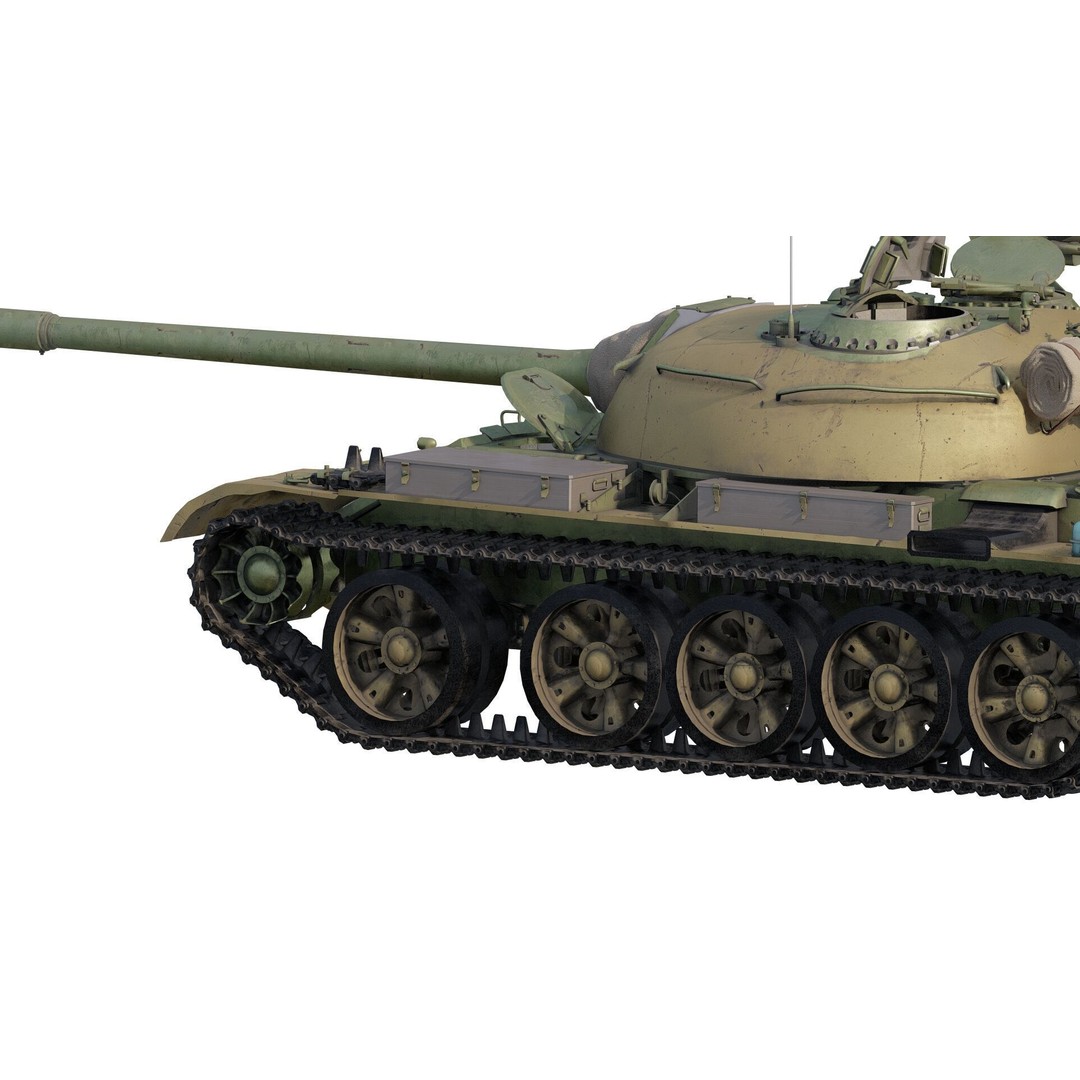 Type 59 Main Battle Tank 3D Model – Detailed Military Asset, Lumion Ready - View 6