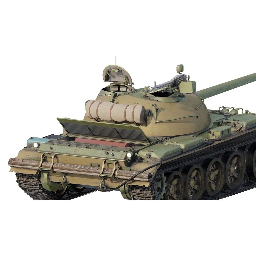 Type 59 Main Battle Tank 3D Model – Detailed Military Asset, Lumion Ready - View 7