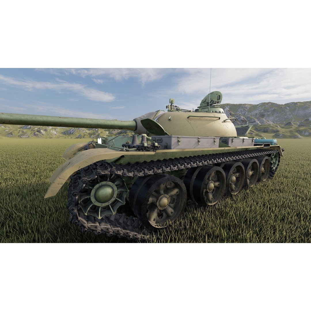 Type 59 Main Battle Tank 3D Model – Detailed Military Asset, Lumion Ready - View 9