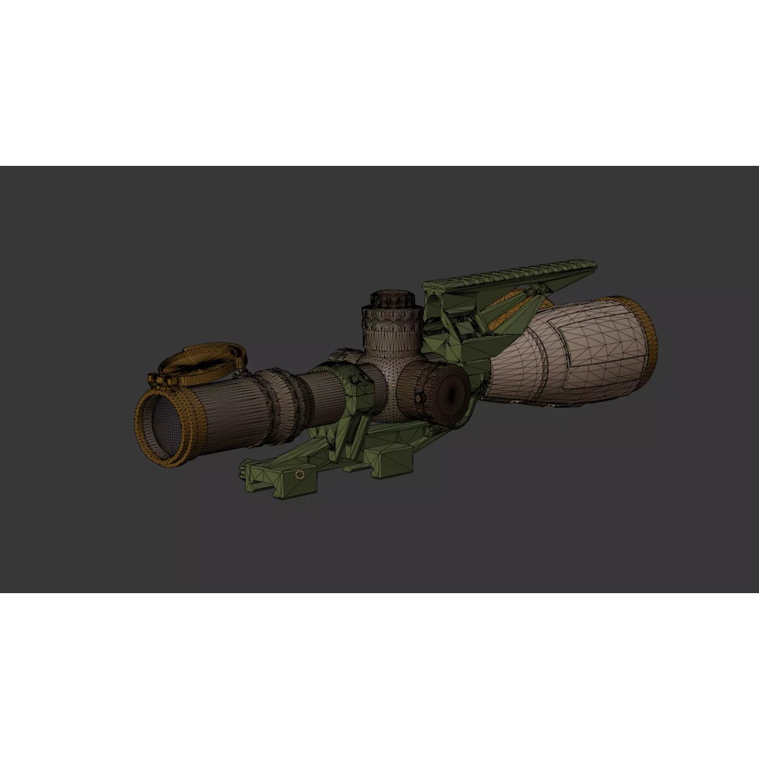 NF ATACR 3D Model – Low Poly P-VPS Kit, FBX, Game Ready - View 25