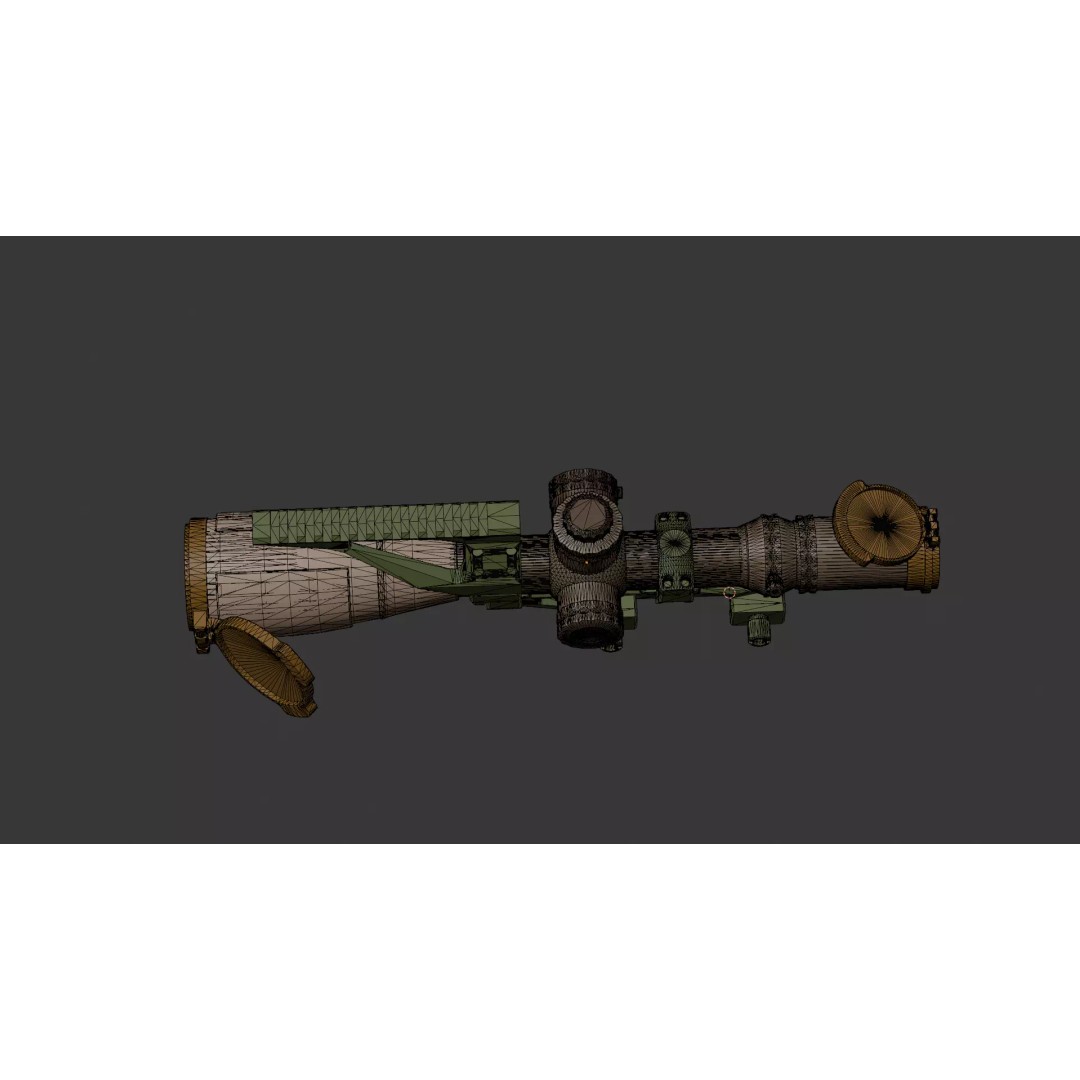 NF ATACR 3D Model – Low Poly P-VPS Kit, FBX, Game Ready - View 28