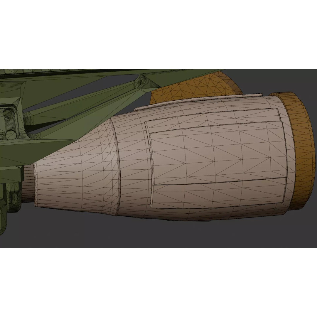NF ATACR 3D Model – Low Poly P-VPS Kit, FBX, Game Ready - View 31