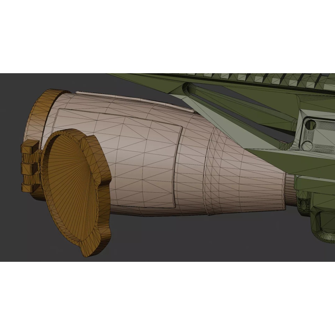 NF ATACR 3D Model – Low Poly P-VPS Kit, FBX, Game Ready - View 32