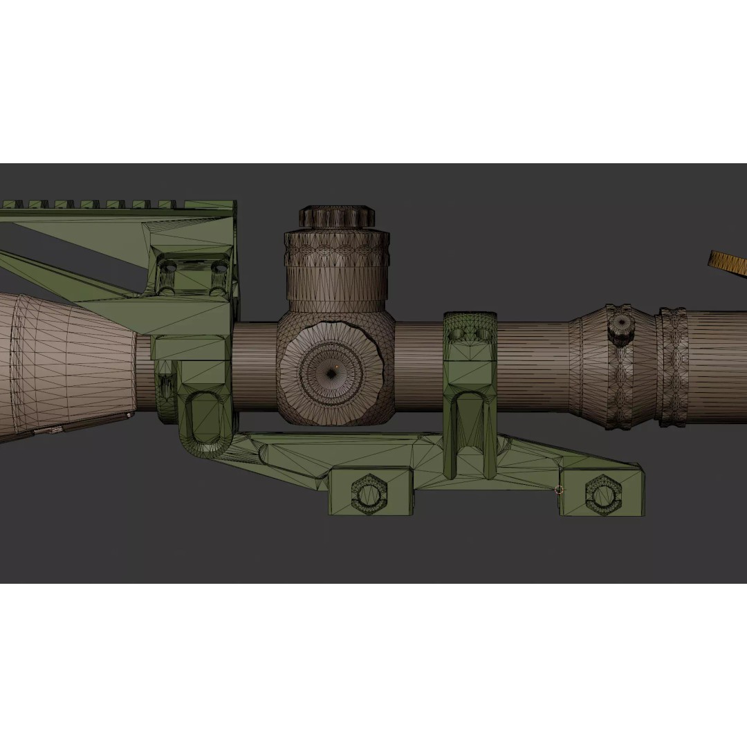 NF ATACR 3D Model – Low Poly P-VPS Kit, FBX, Game Ready - View 33