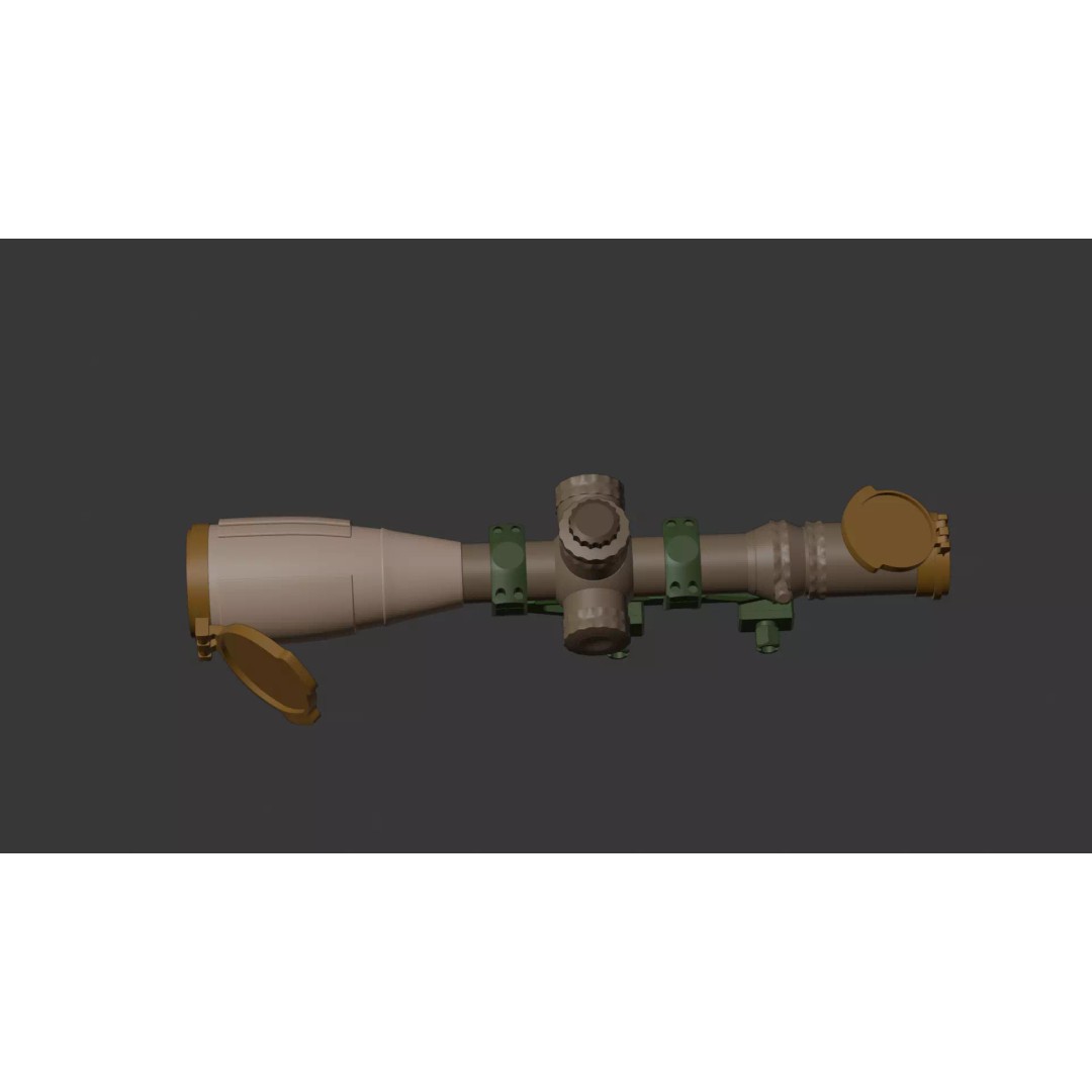 NF ATACR 3D Model – Low Poly P-VPS Kit, FBX, Game Ready - View 50
