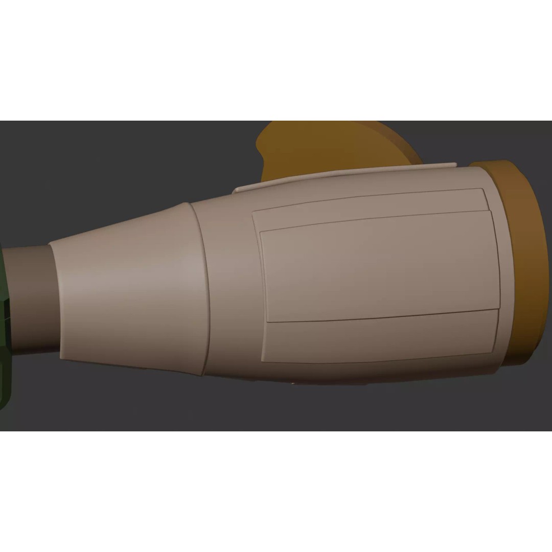 NF ATACR 3D Model – Low Poly P-VPS Kit, FBX, Game Ready - View 53