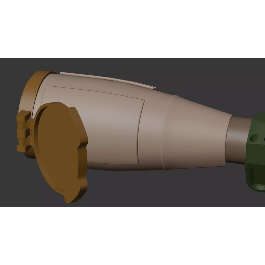 NF ATACR 3D Model – Low Poly P-VPS Kit, FBX, Game Ready - View 54