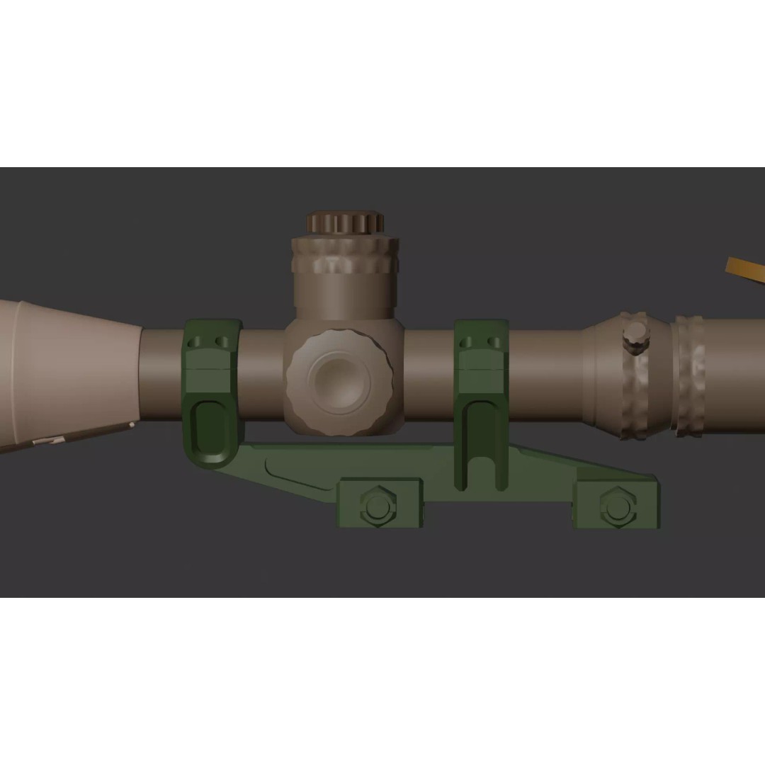 NF ATACR 3D Model – Low Poly P-VPS Kit, FBX, Game Ready - View 55