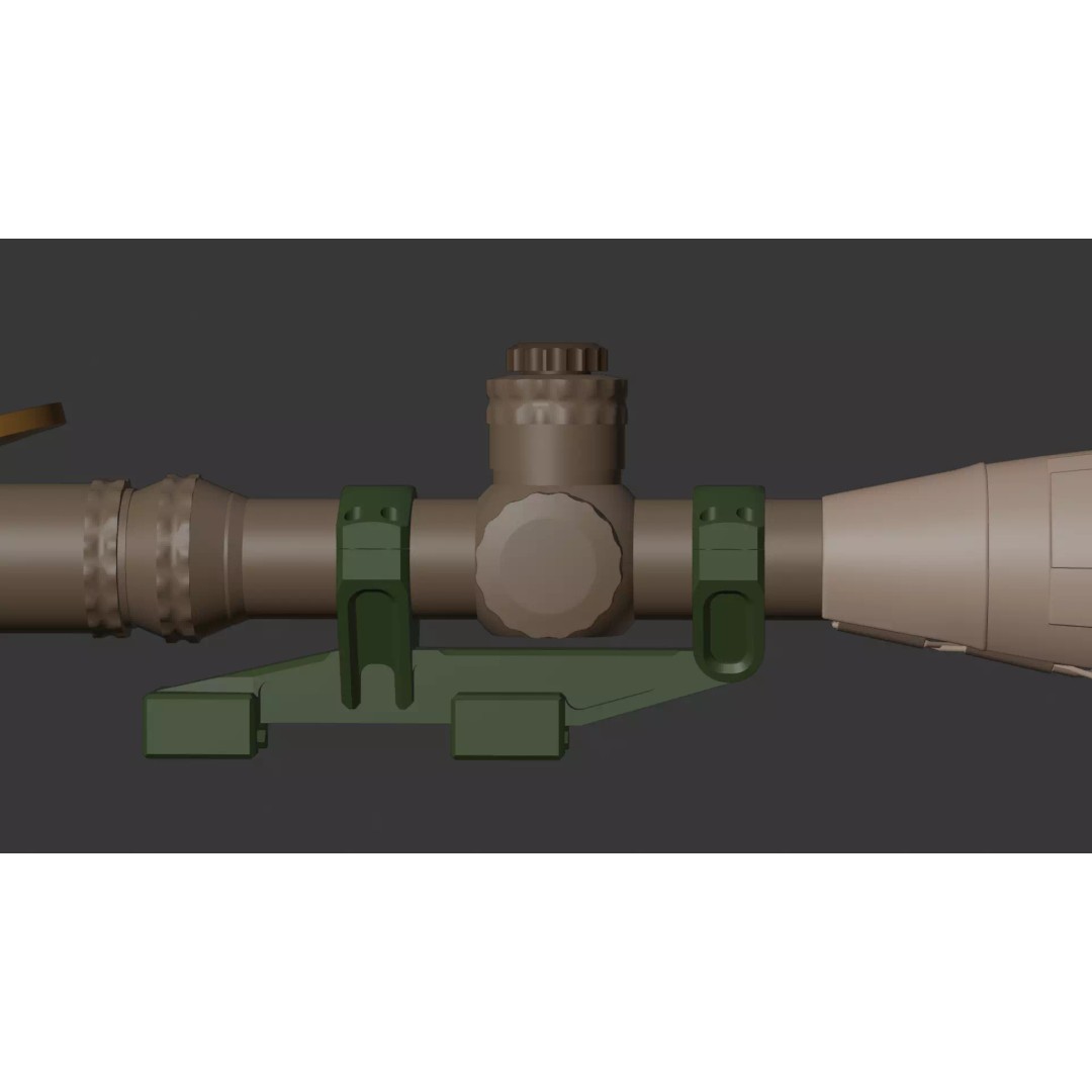 NF ATACR 3D Model – Low Poly P-VPS Kit, FBX, Game Ready - View 56