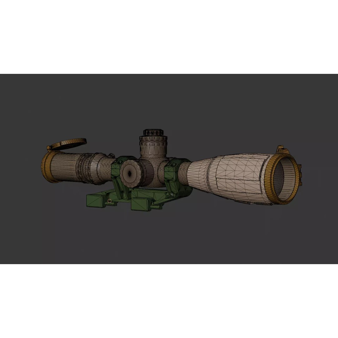 NF ATACR 3D Model – Low Poly P-VPS Kit, FBX, Game Ready - View 57