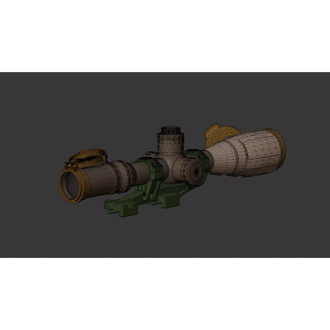 NF ATACR 3D Model – Low Poly P-VPS Kit, FBX, Game Ready - View 58