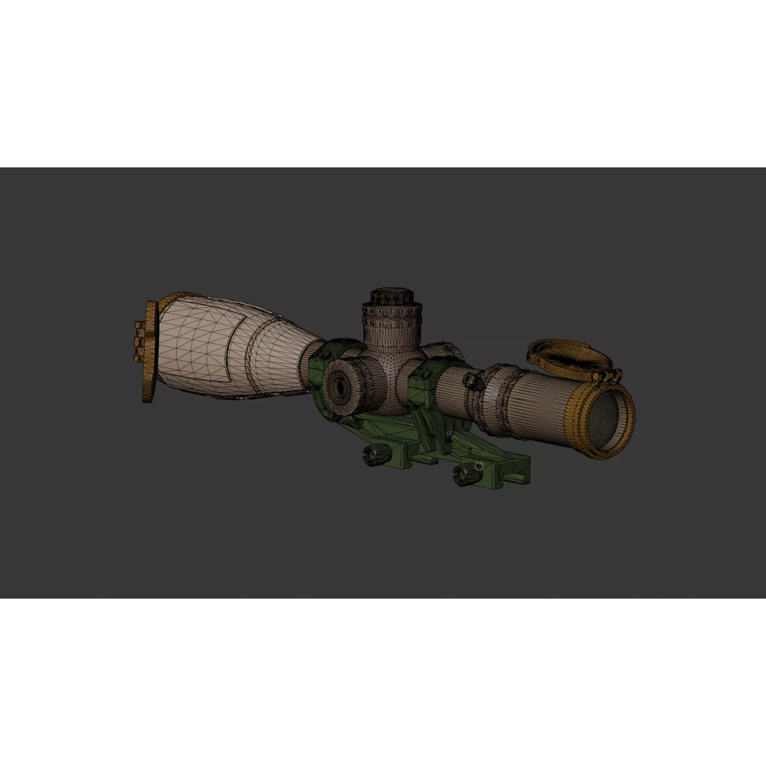 NF ATACR 3D Model – Low Poly P-VPS Kit, FBX, Game Ready - View 59