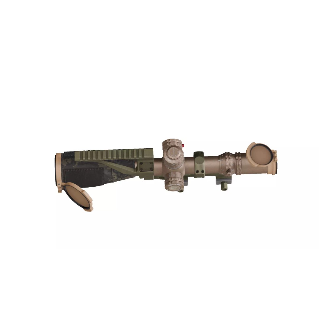 NF ATACR 3D Model – Low Poly P-VPS Kit, FBX, Game Ready - View 6