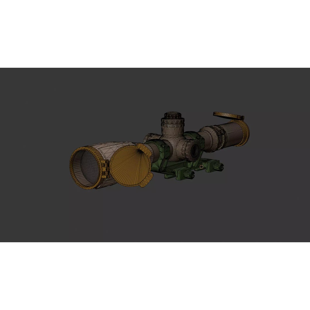 NF ATACR 3D Model – Low Poly P-VPS Kit, FBX, Game Ready - View 60