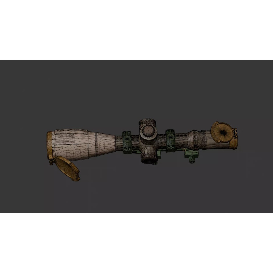 NF ATACR 3D Model – Low Poly P-VPS Kit, FBX, Game Ready - View 61