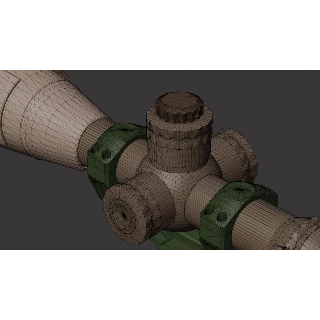 NF ATACR 3D Model – Low Poly P-VPS Kit, FBX, Game Ready - View 62