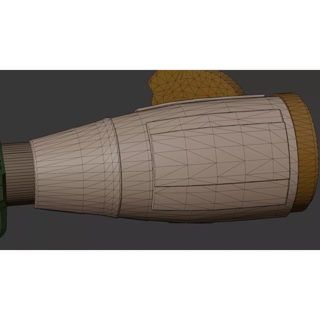 NF ATACR 3D Model – Low Poly P-VPS Kit, FBX, Game Ready - View 64