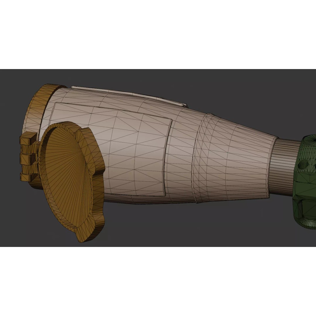 NF ATACR 3D Model – Low Poly P-VPS Kit, FBX, Game Ready - View 65