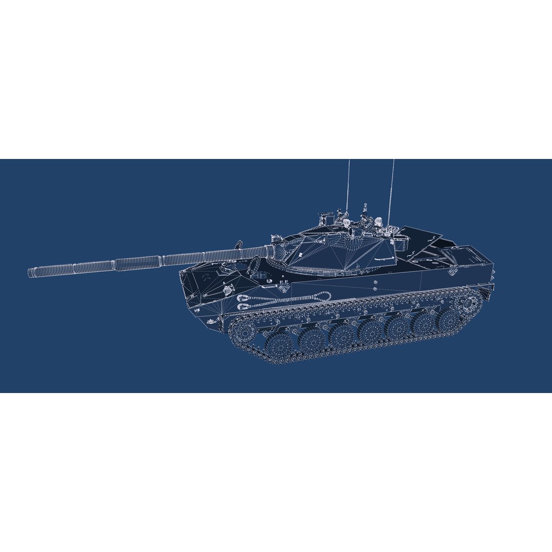 2S25 Sprut-SD 3D Model – Detailed Military Vehicle with Interior, OBJ - View 46