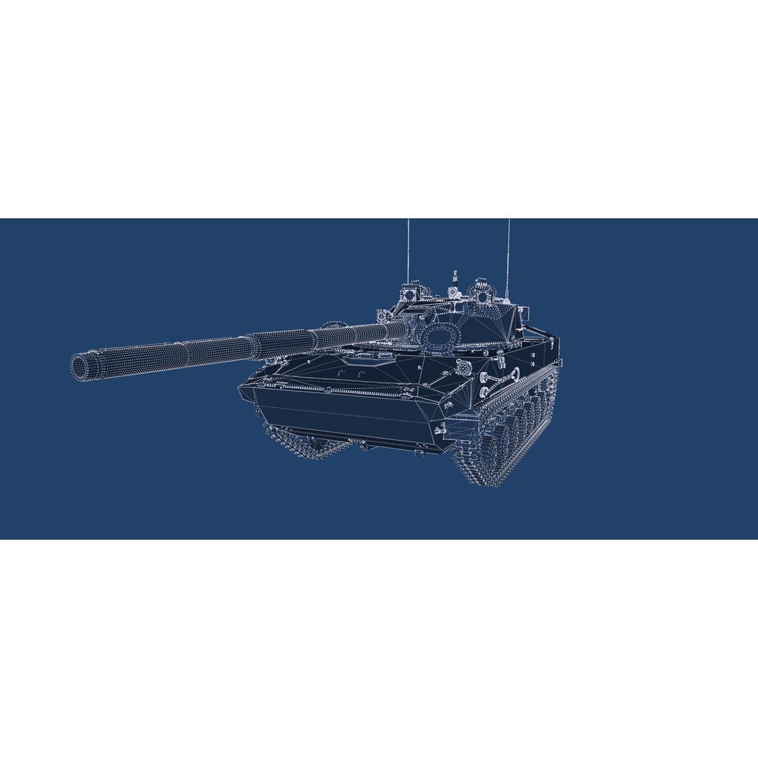 2S25 Sprut-SD 3D Model – Detailed Military Vehicle with Interior, OBJ - View 47