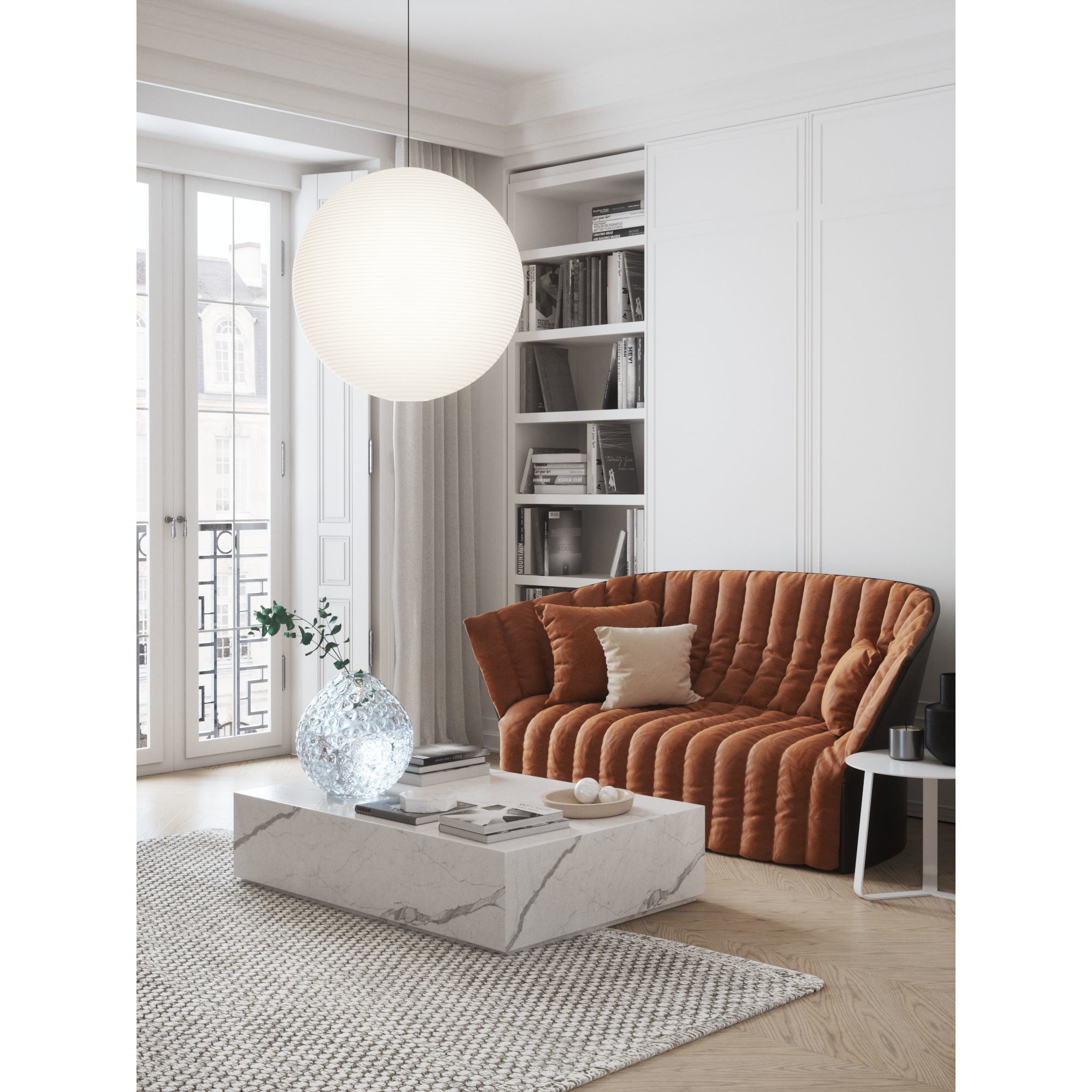 Eclectic Apartment Interior - Cinema 4D 3D Model
