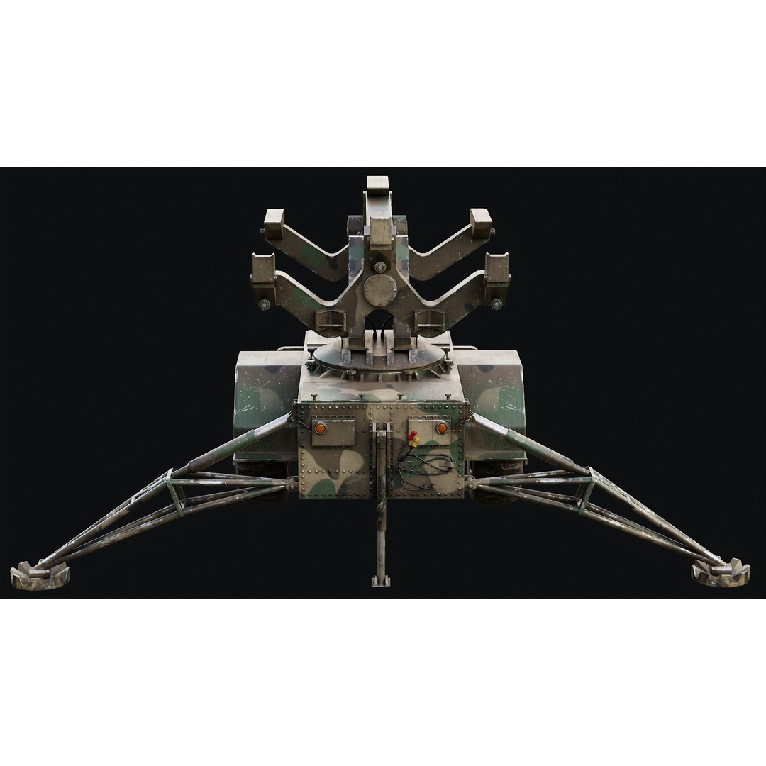 Missile Launcher 3D Model – Low Poly Game Ready Asset, FBX & OBJ - View 15
