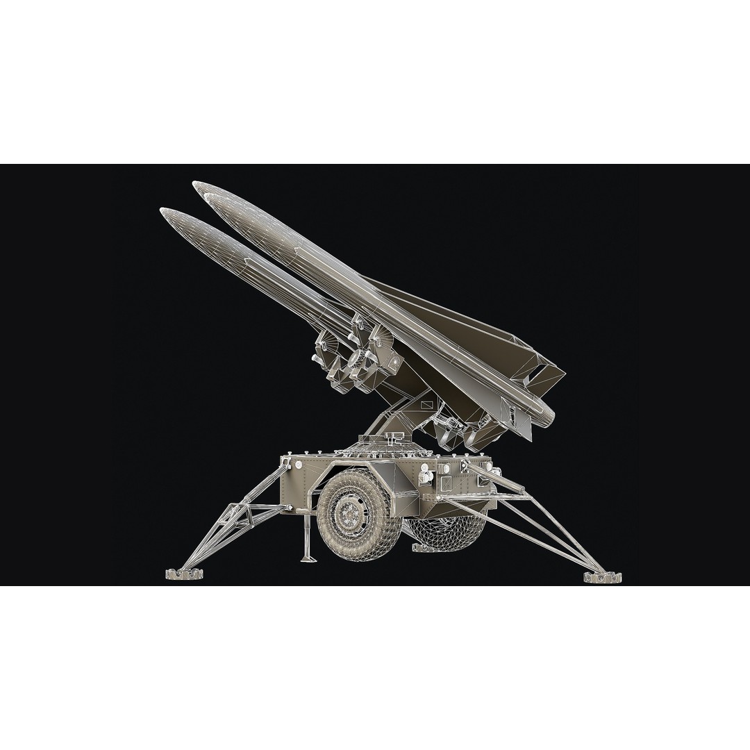 Missile Launcher 3D Model – Low Poly Game Ready Asset, FBX & OBJ - View 6