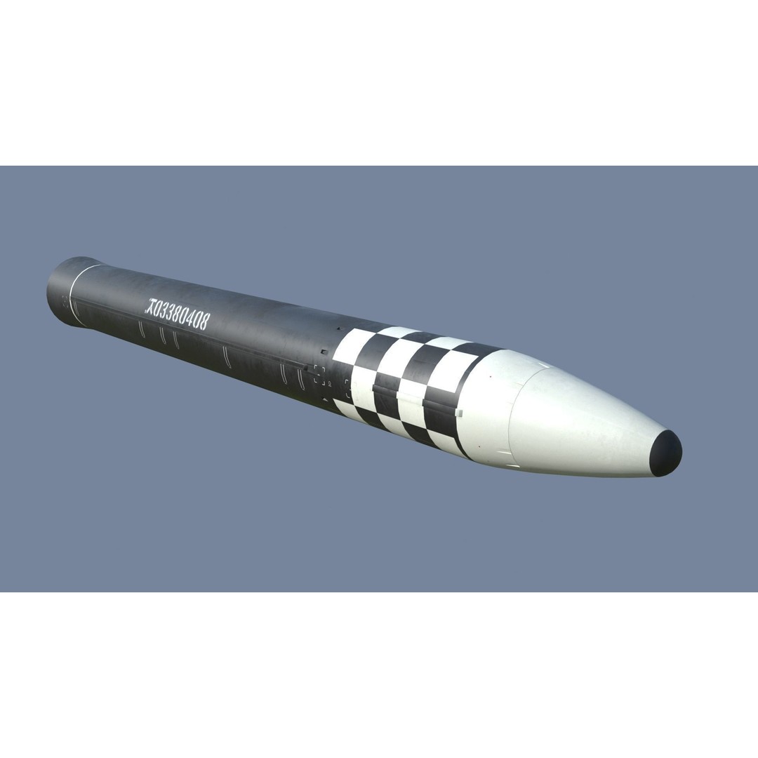 Hwasong 17 Missile Launcher 3D Model – PBR Military Vehicle, FBX - View 14