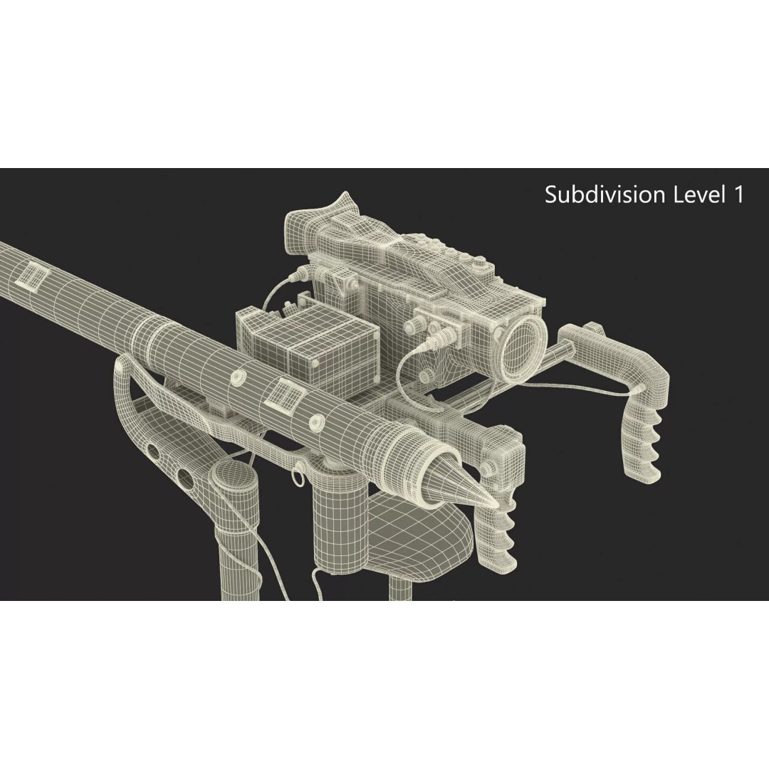 Mistral Portable Anti-Aircraft Missile System 3D Model – High Poly PBR Asset, FBX - View 15