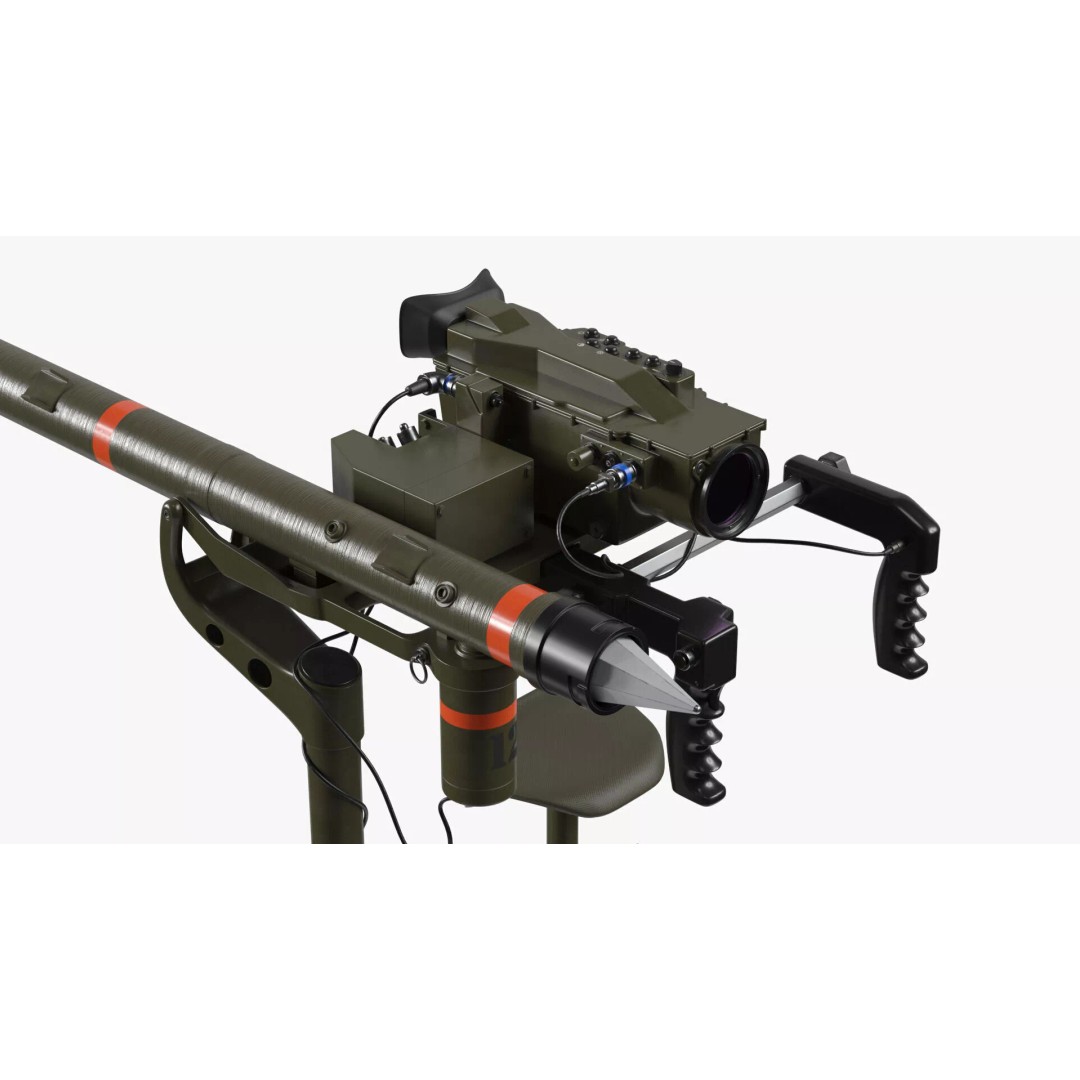 Mistral Portable Anti-Aircraft Missile System 3D Model – High Poly PBR Asset, FBX - View 8