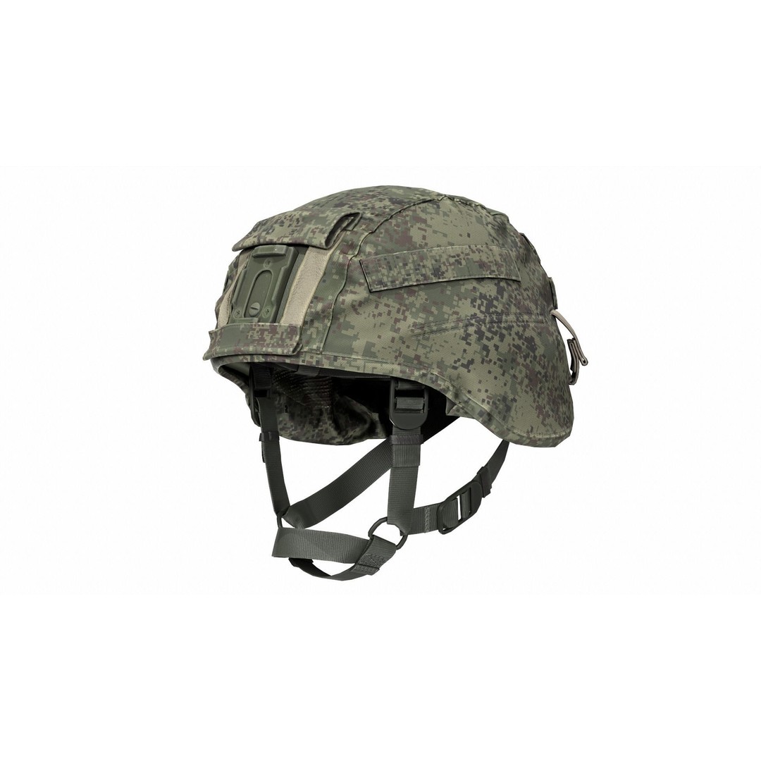 Russian 6B47 Ratnik Helmet 3D Model – Low Poly Military Asset, FBX, OBJ - View 6