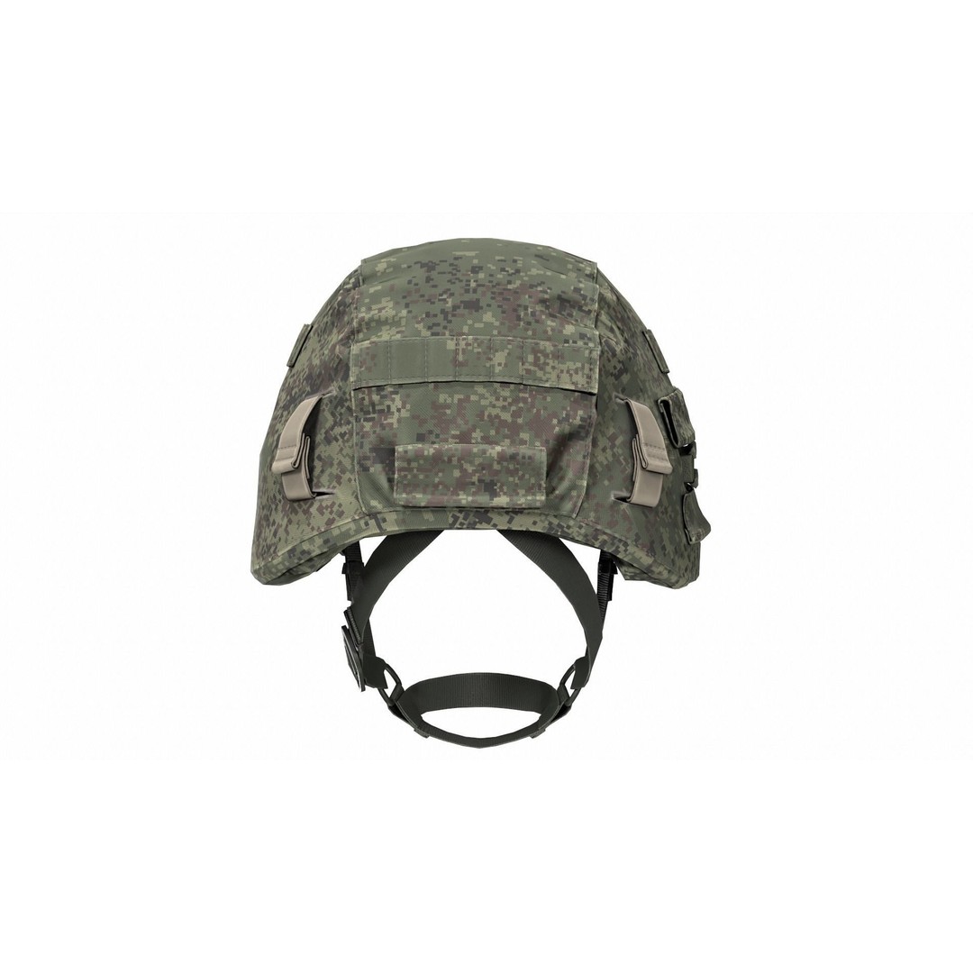 Russian 6B47 Ratnik Helmet 3D Model – Low Poly Military Asset, FBX, OBJ - View 8