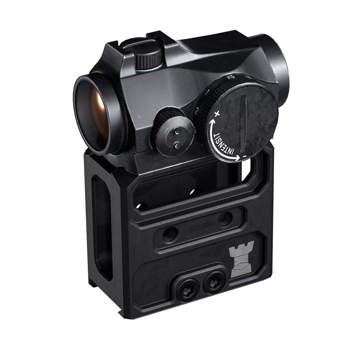 FRT-226 Optic Mount 3D Model – Low Poly Game-Ready Asset, FBX, OBJ - View 2