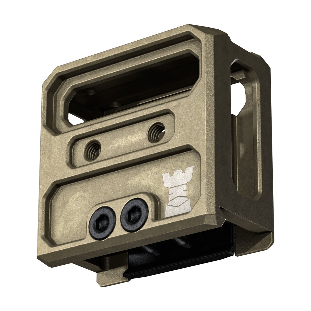 FRT-226 Optic Mount 3D Model – Low Poly Game-Ready Asset, FBX, OBJ - View 4