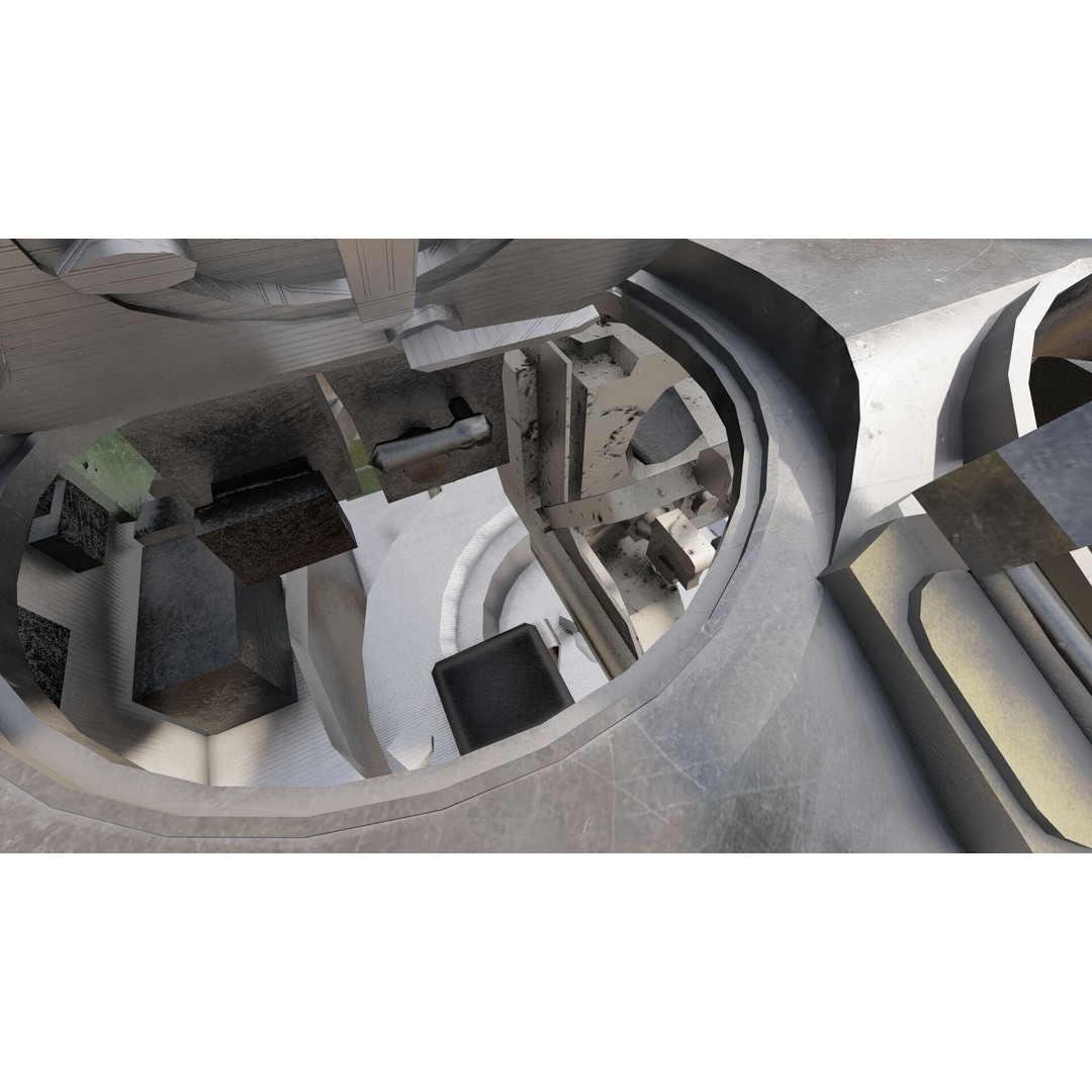 VT-1A MBT-2000 3D Model – Detailed Military Tank with Interior - View 24