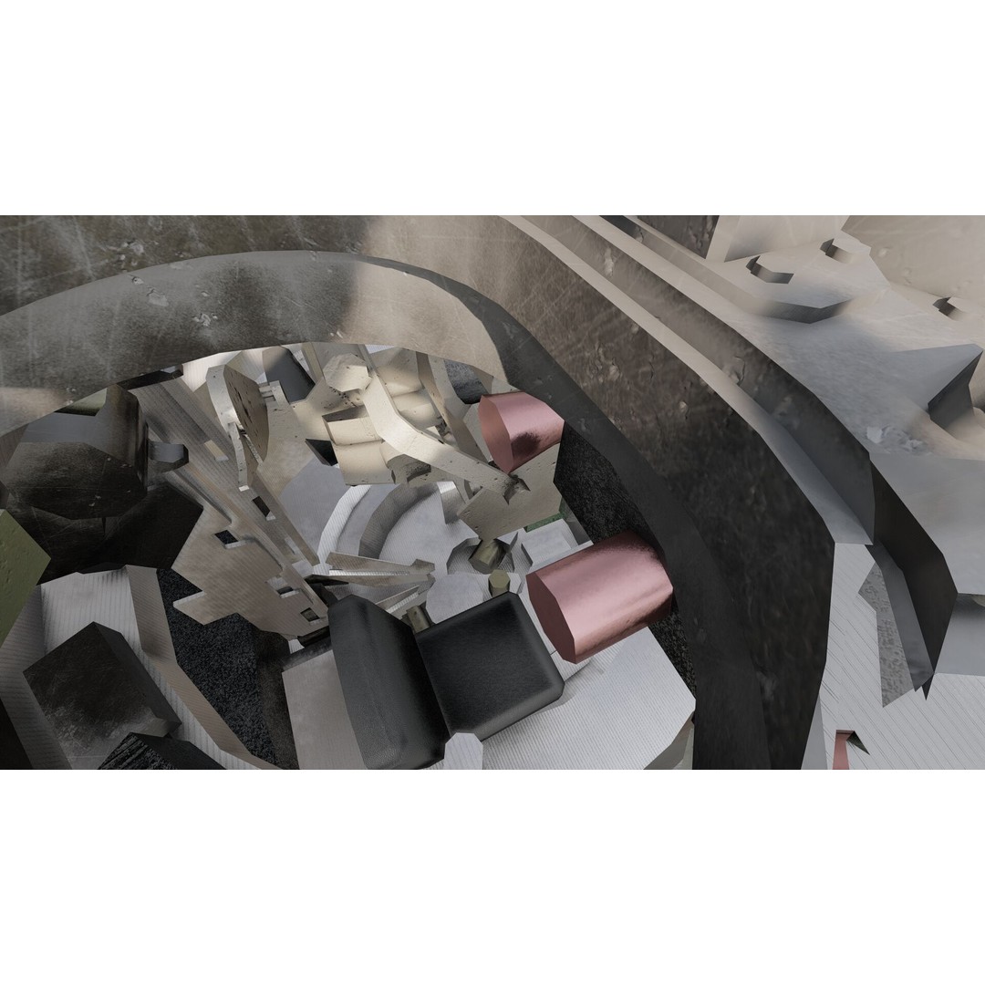 VT-1A MBT-2000 3D Model – Detailed Military Tank with Interior - View 26