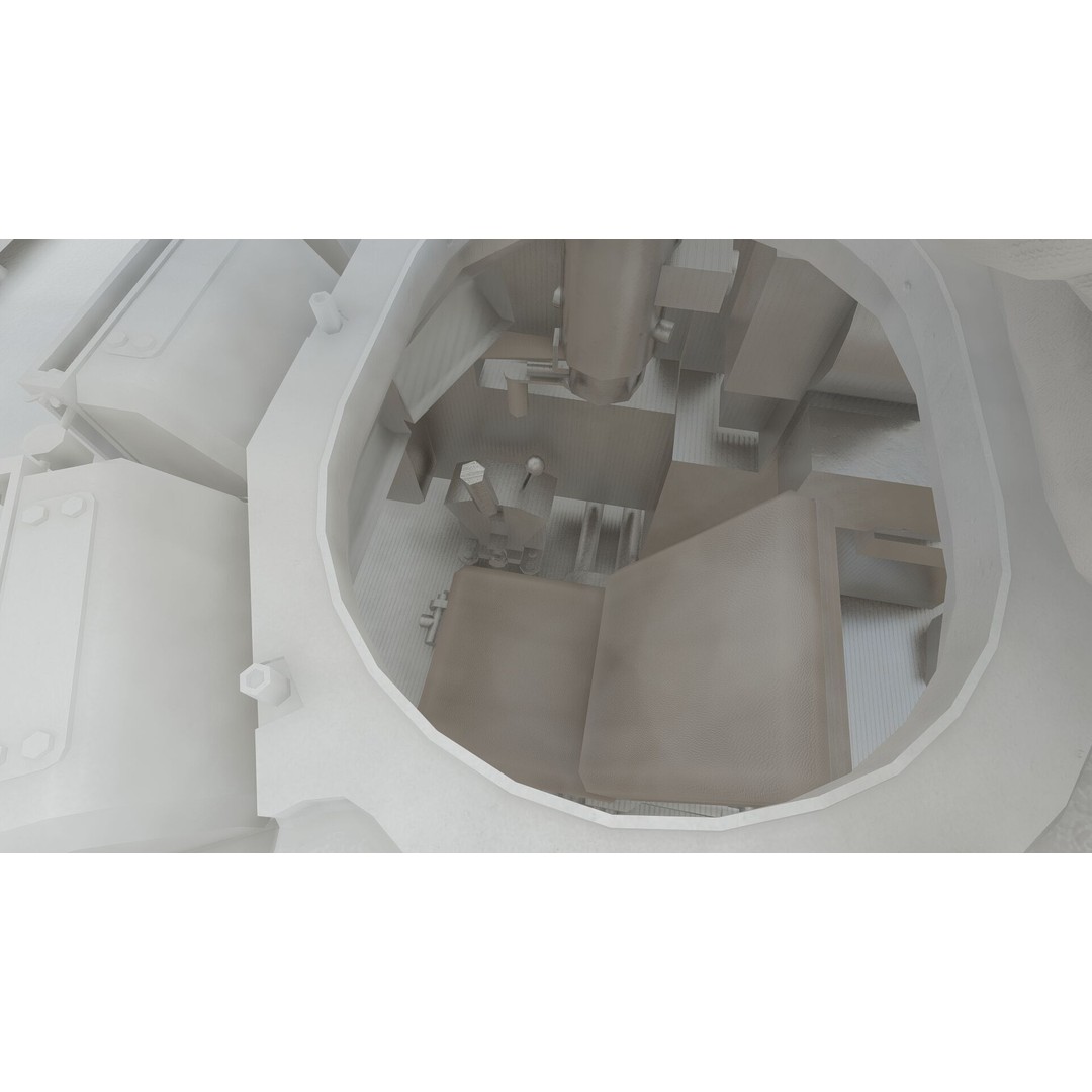 VT-1A MBT-2000 3D Model – Detailed Military Tank with Interior - View 44
