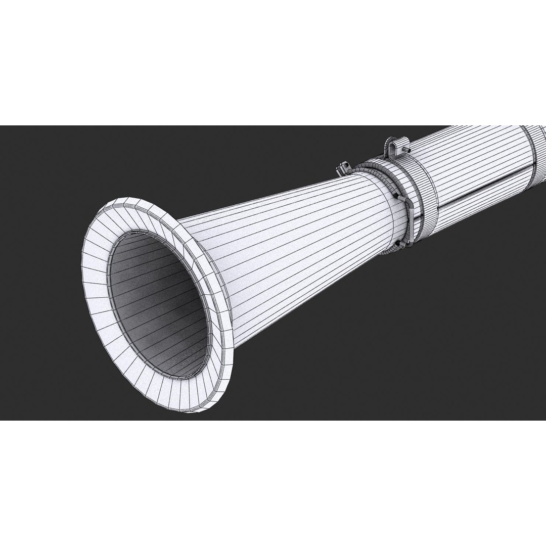 RPG-7 Rocket Launcher 3D Model – High Poly Game Asset, FBX, OBJ - View 37
