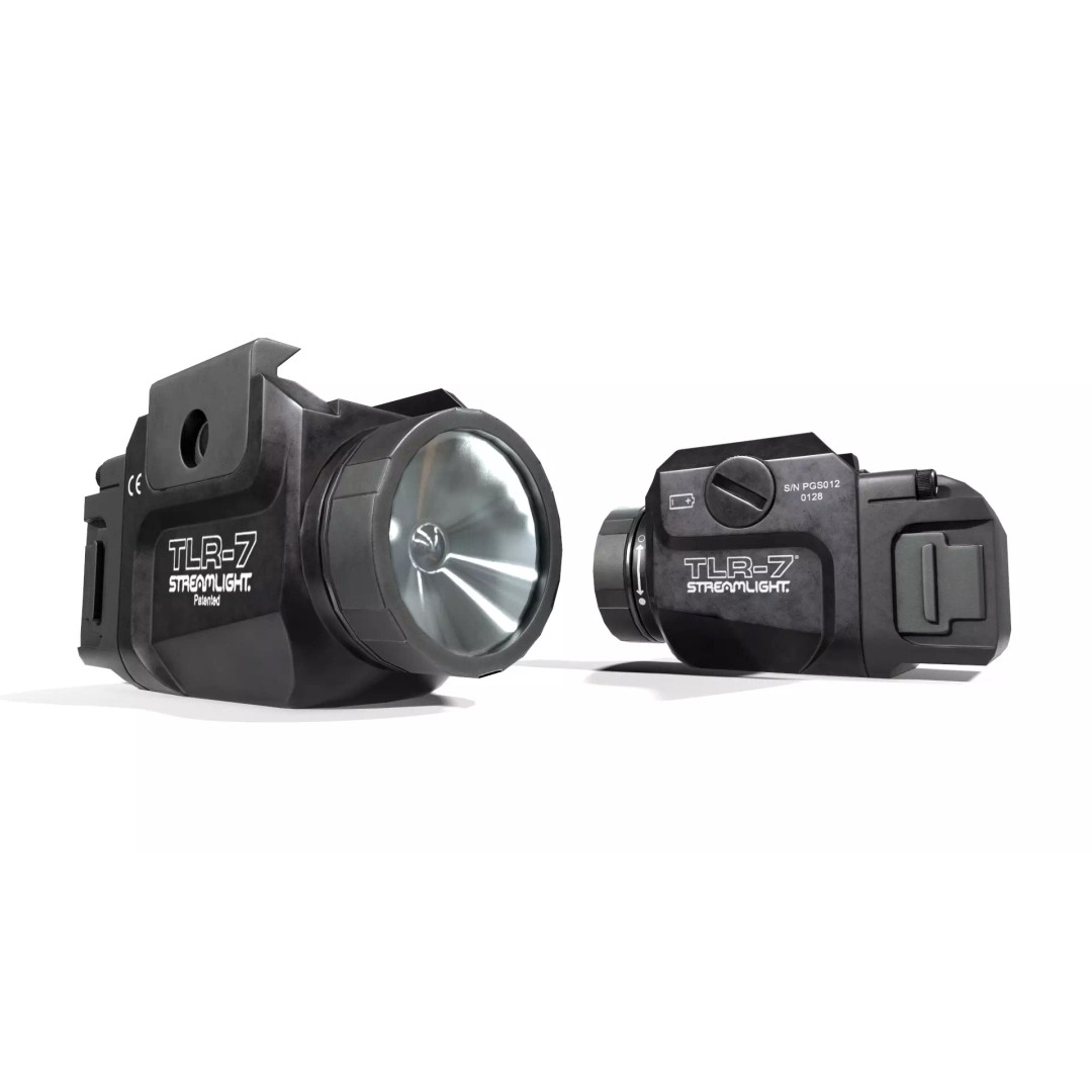 Streamlight TLR7 3D Model – Low Poly Tactical Handgun Light, FBX - View 2