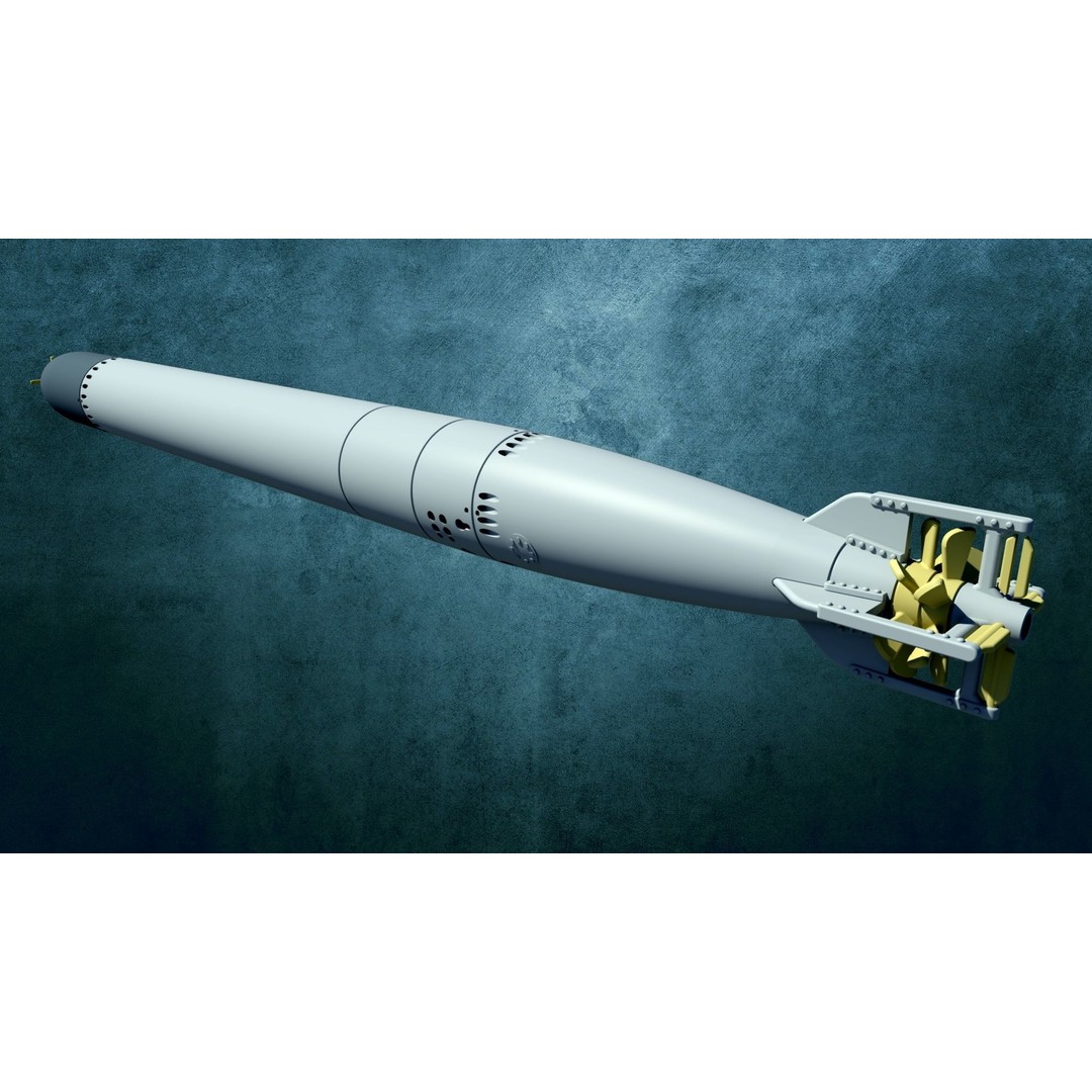 U-Boot TYP VIID 3D Model – Detailed WWII Submarine, FBX & OBJ Formats - View 16