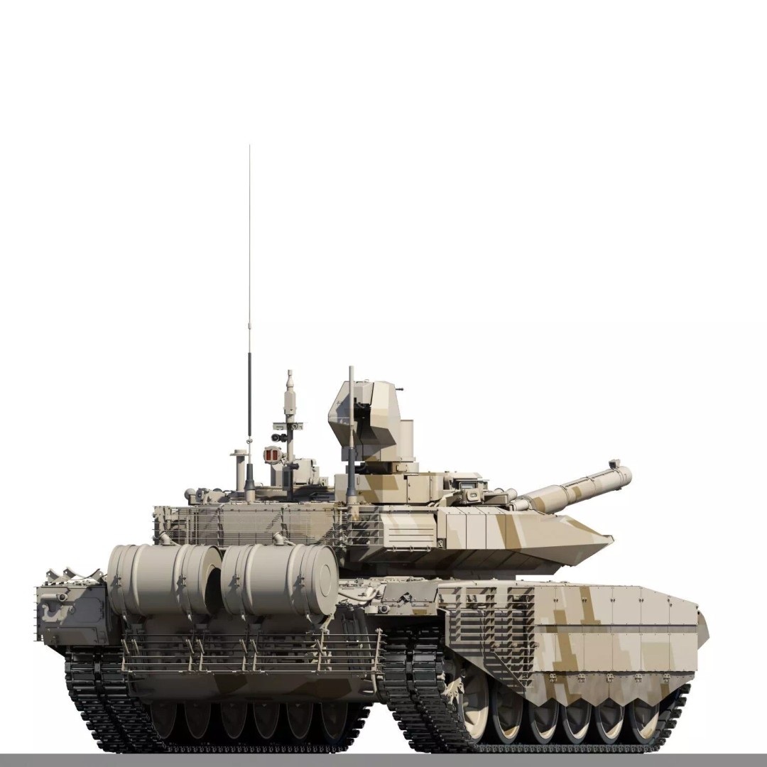 T-90MC 3D Model – Highly Detailed Military Tank with Animation