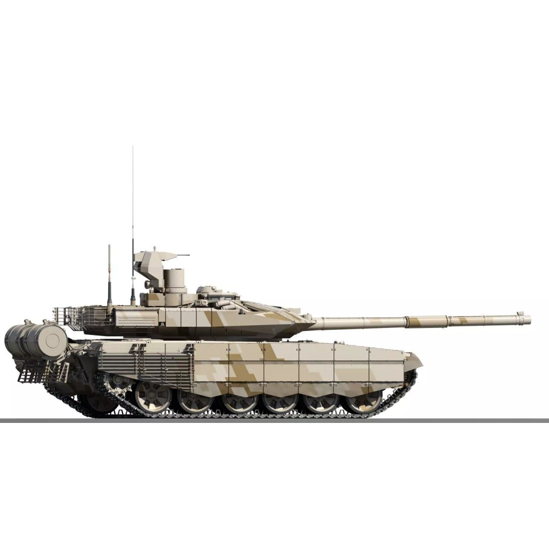 T-90MC 3D Model – Highly Detailed Military Tank with Animation - View 24