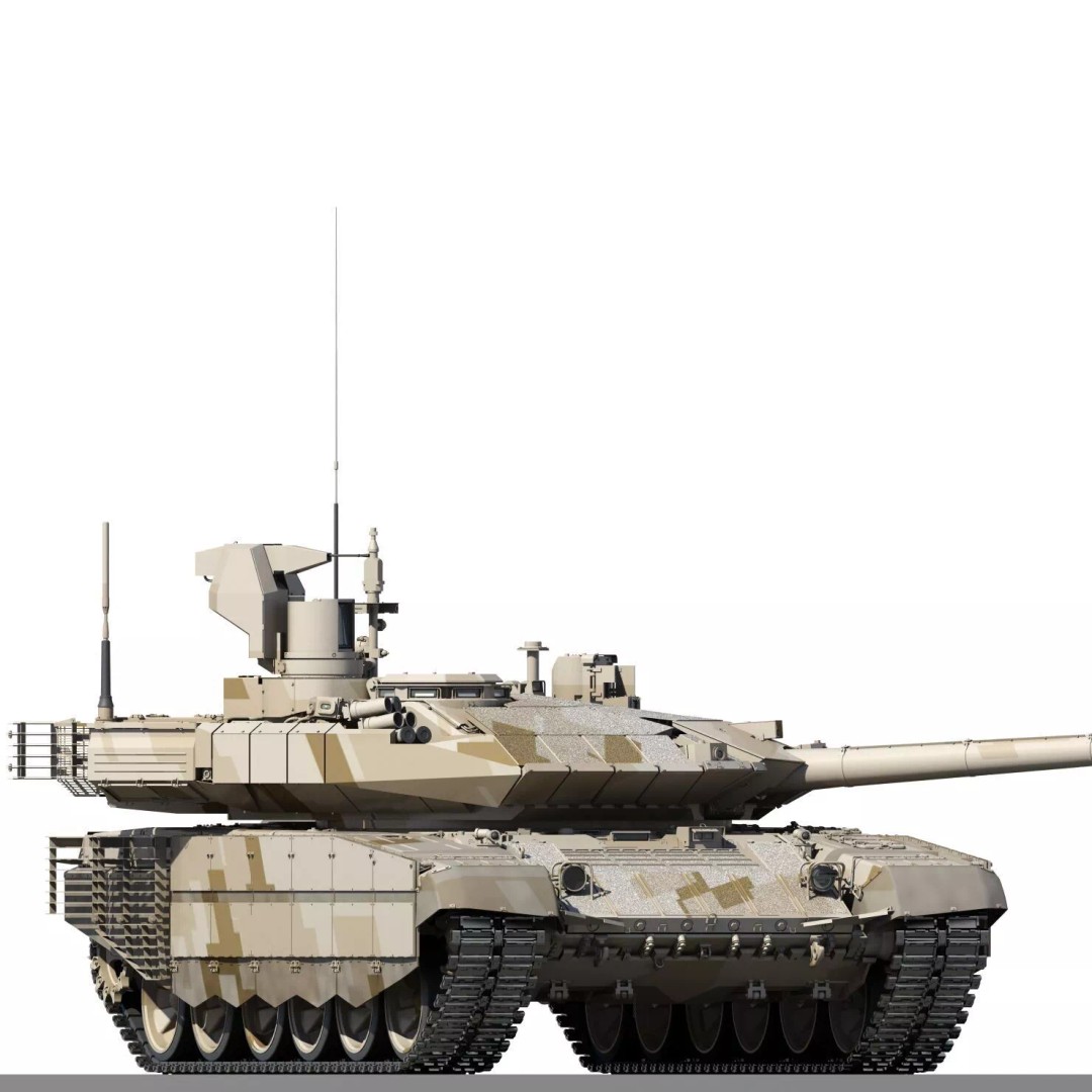 T-90MC 3D Model – Highly Detailed Military Tank with Animation - View 25