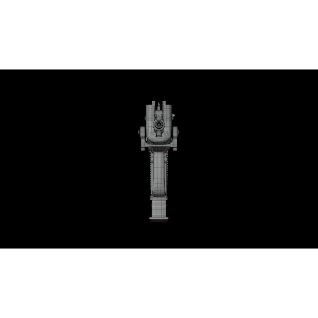 VIPER 72M SMG 3D Model – Low Poly Rigged Game Asset, FBX - View 14