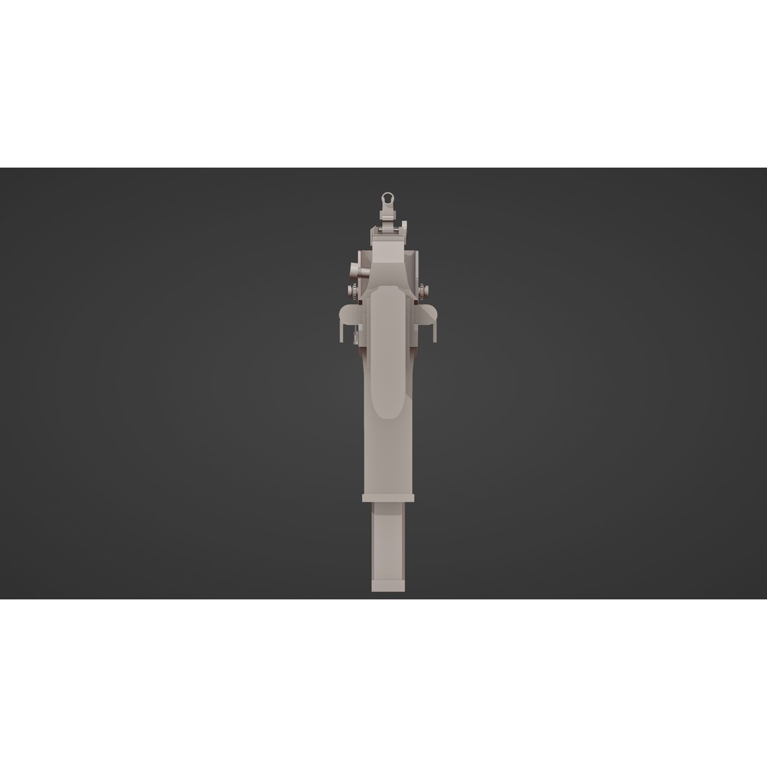 VIPER 72M SMG 3D Model – Low Poly Rigged Game Asset, FBX - View 15