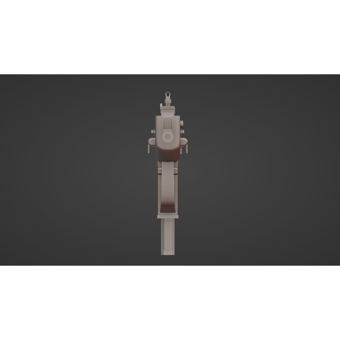 VIPER 72M SMG 3D Model – Low Poly Rigged Game Asset, FBX - View 19